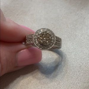 Zales “Love” Collection Champagne Diamond Ring